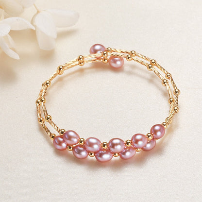 Baroque Pearl Bracelet – Elegant Handmade Jewelry for Women