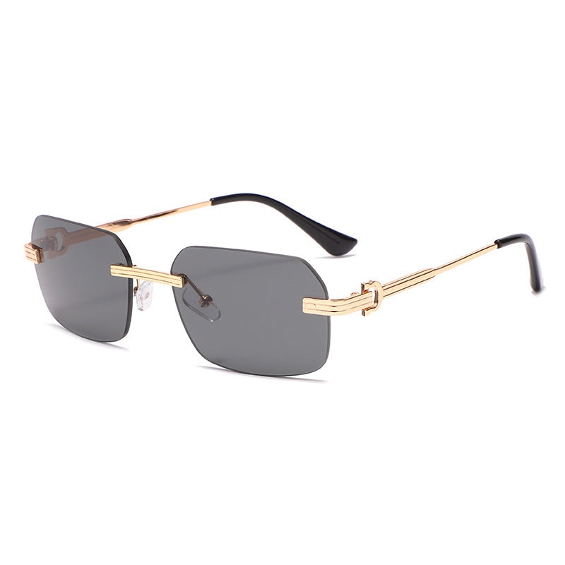 Irregular Crystal Sunglasses