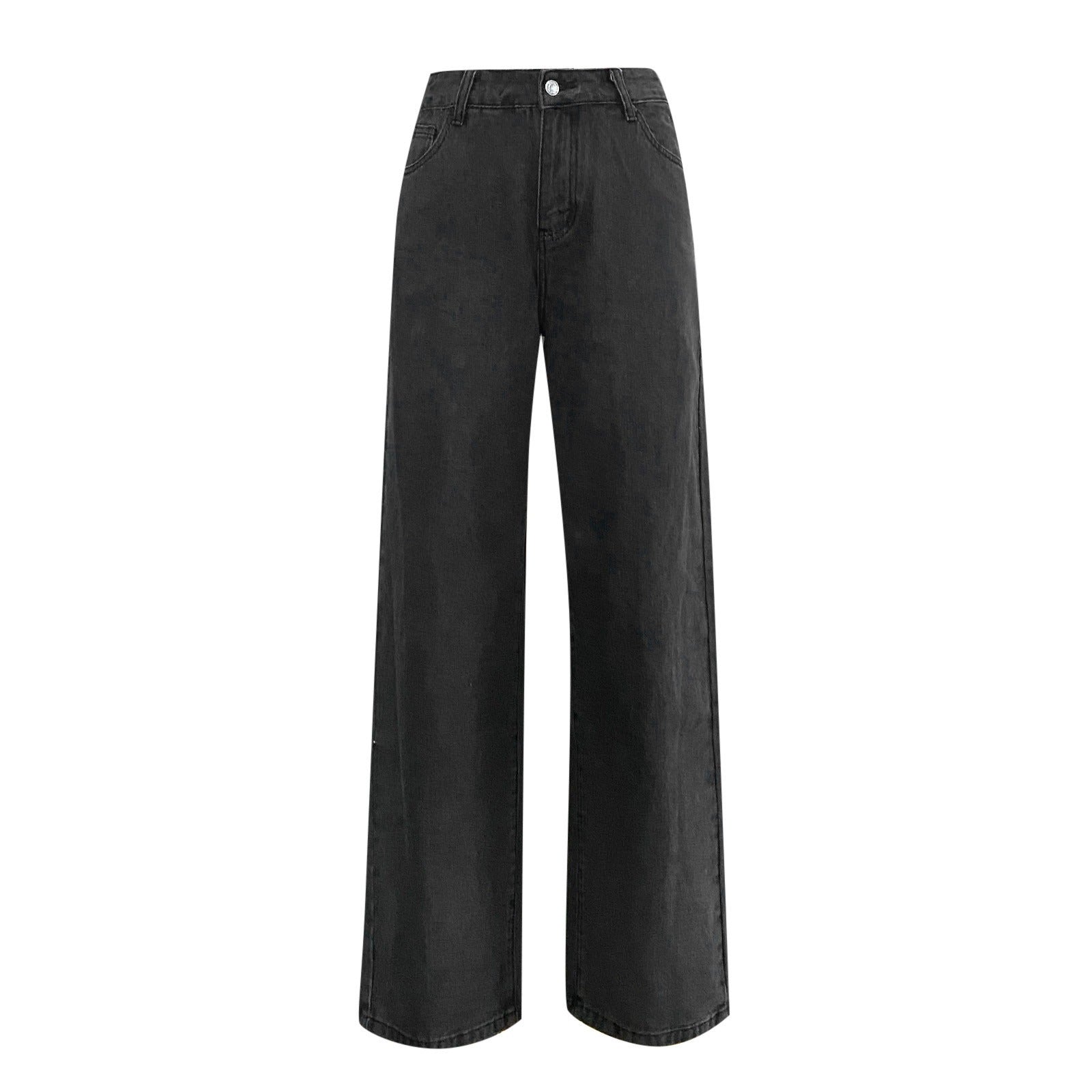 Denim Wide Leg Pants – High Waist Casual Jeans for Women