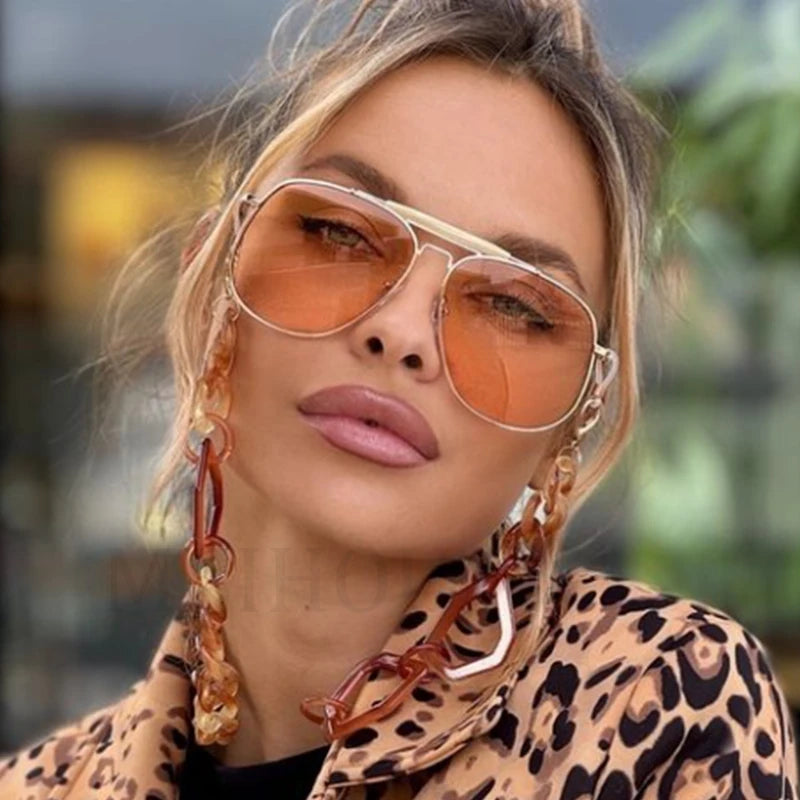 Metal Frame Pilot Sunglasses – Classic Aviator Style Eyewear