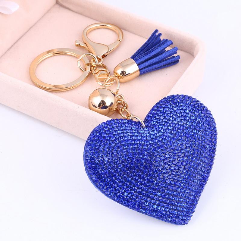 Romantic Heart Keychain – Cute Bag Charm for Women