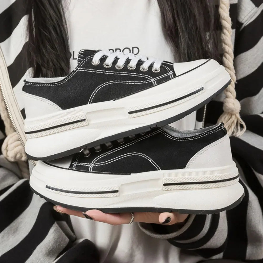 Classic Canvas Platform Sneakers