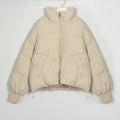 Winter Cotton Parka Jacket for Women – Warm Puffer Outerwear