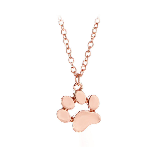 Cat Paw Print Necklace