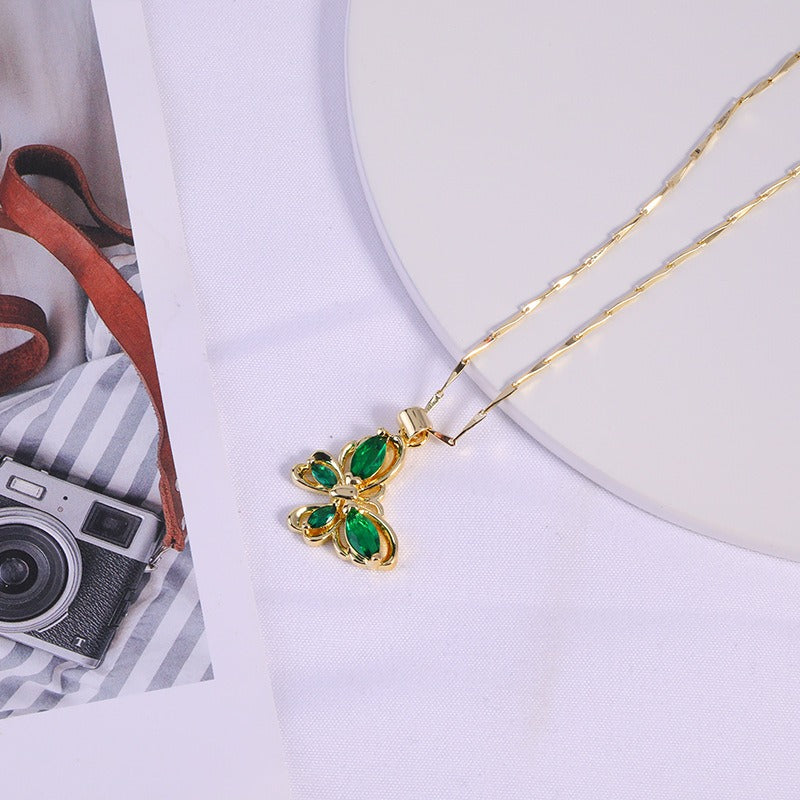Butterfly Pendant Necklace