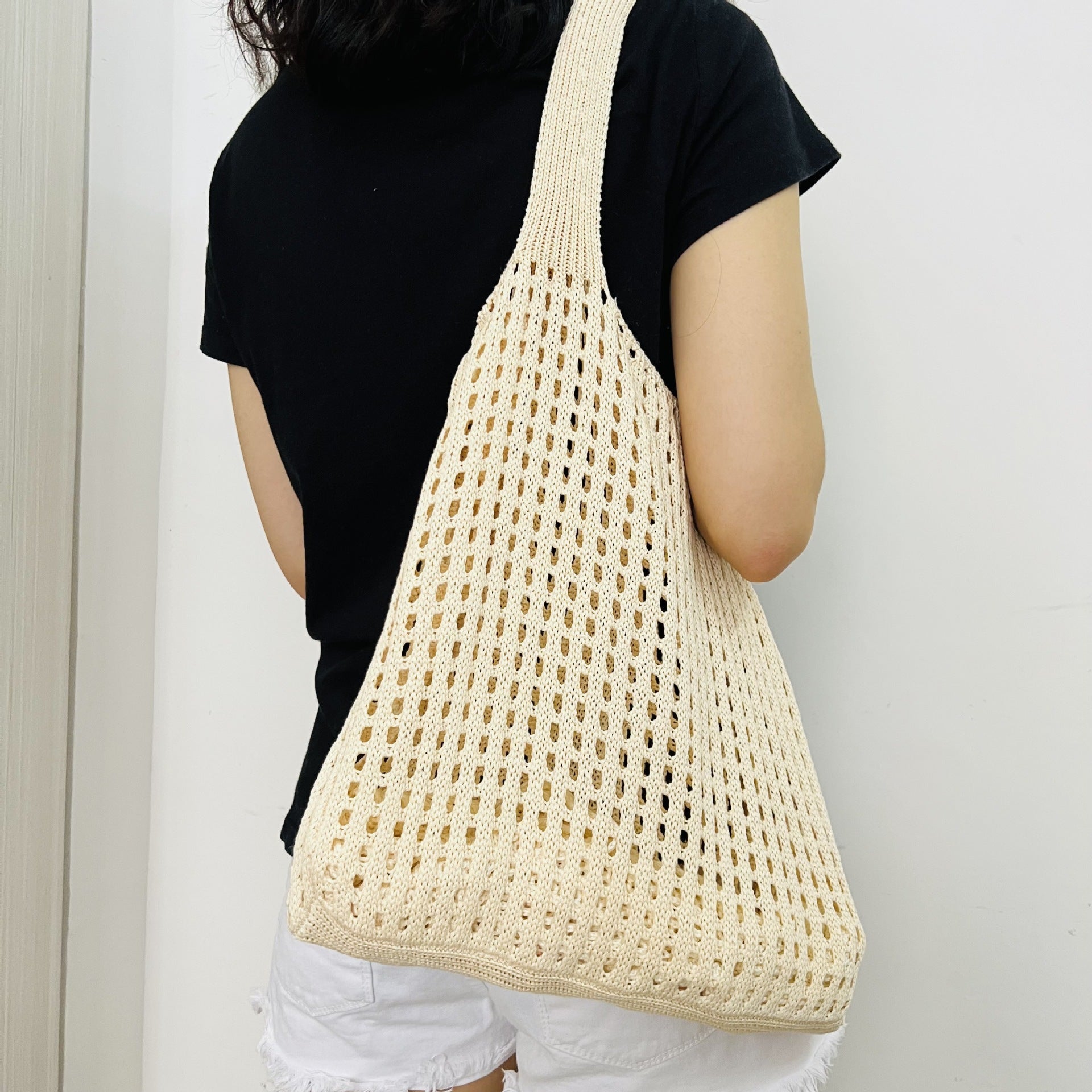 Knitted Beach Bag