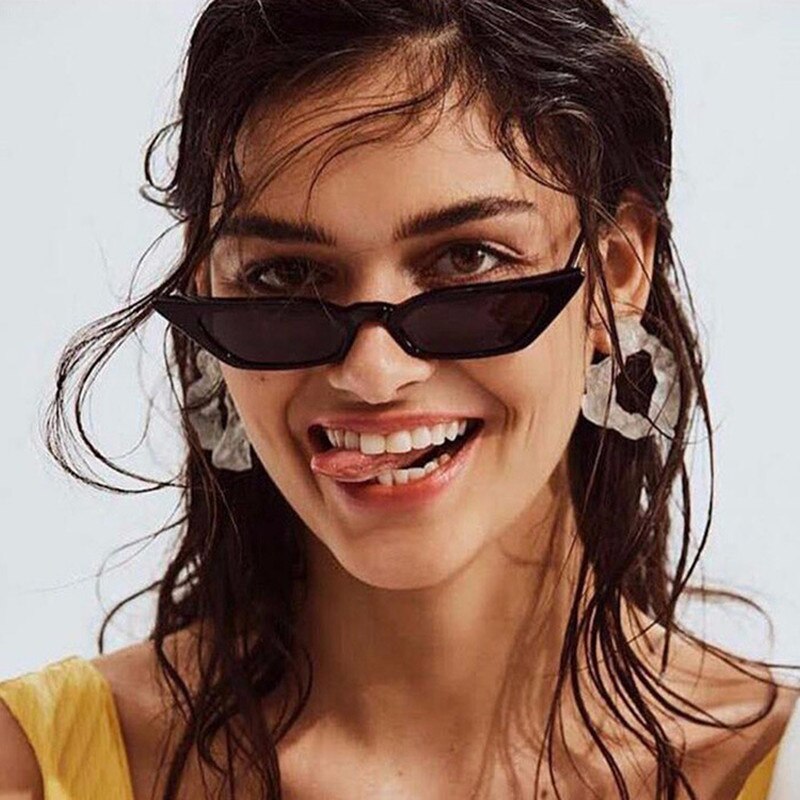 Red Cat Eye Sunglasses – Bold Y2K Fashion Shades for Women