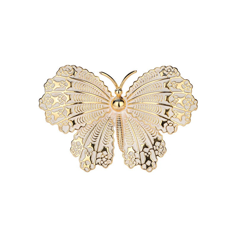 Enamel Butterfly Brooch – Elegant Fashion Pin Jewelry for Women