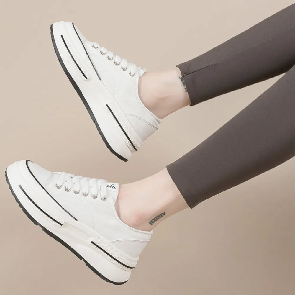 Classic Canvas Platform Sneakers