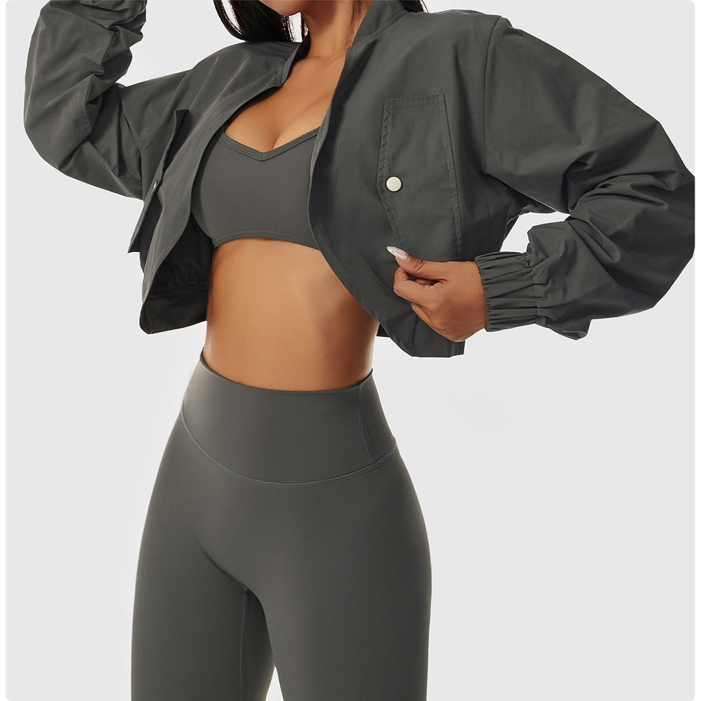 Quick-Dry Sports Jacket for Women – Lightweight Active Outerwear