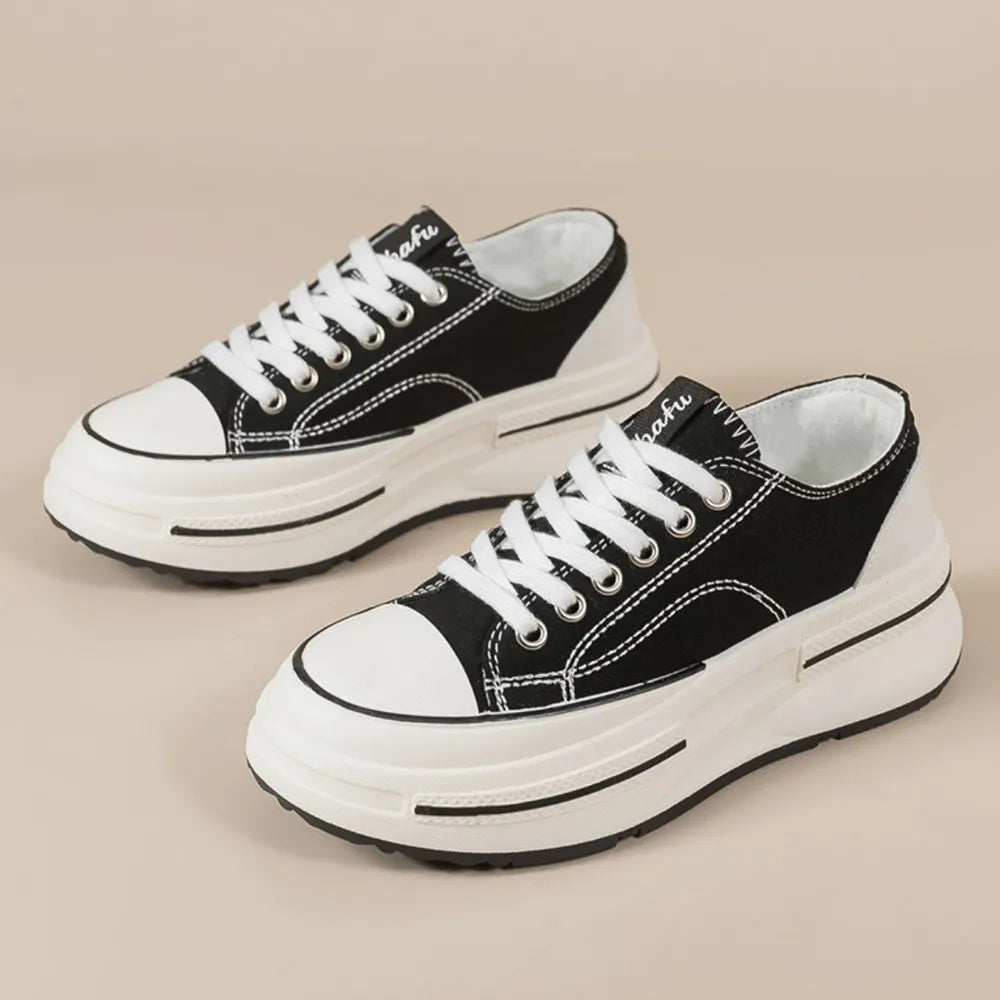 Classic Canvas Platform Sneakers