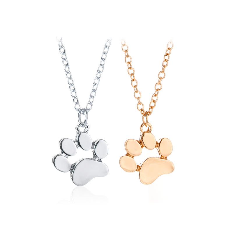 Cat Paw Print Necklace