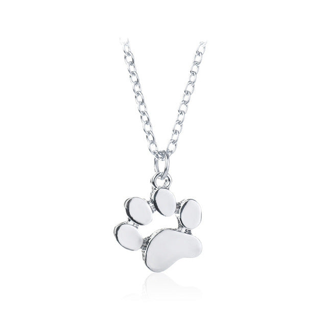 Cat Paw Print Necklace