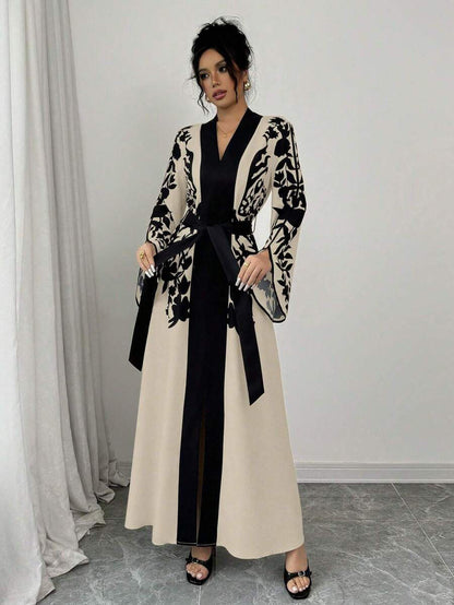 Floral Print Maxi Dress