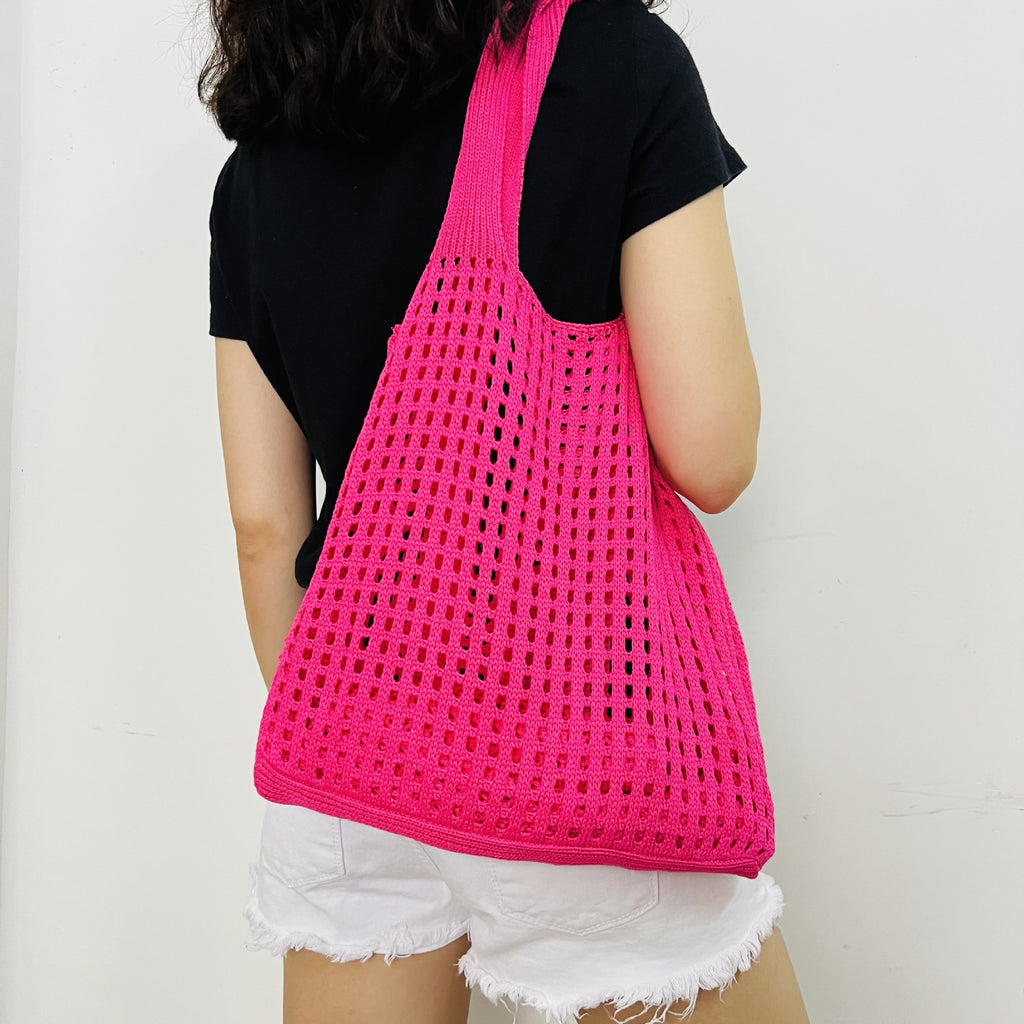 Knitted Beach Bag
