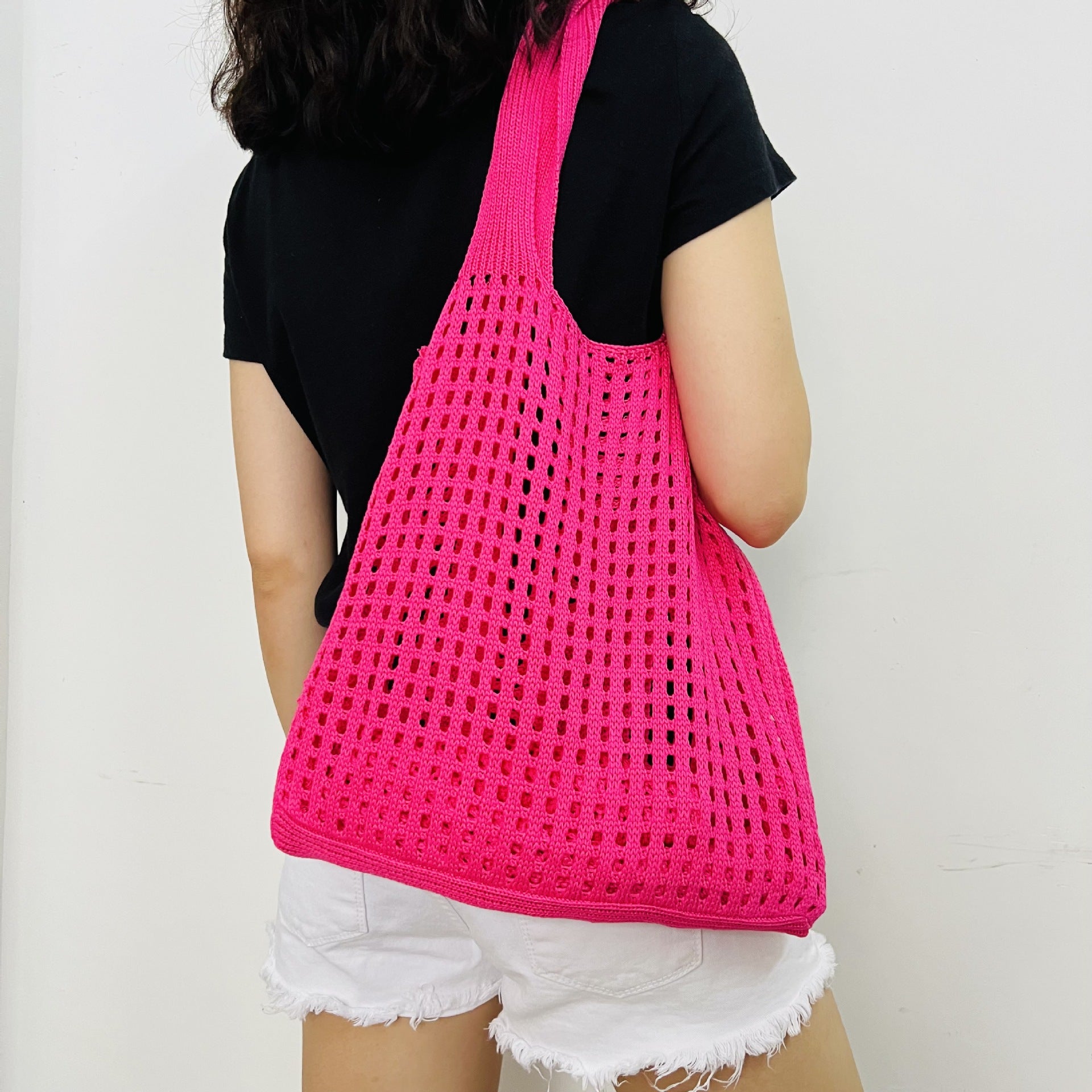 Knitted Beach Bag
