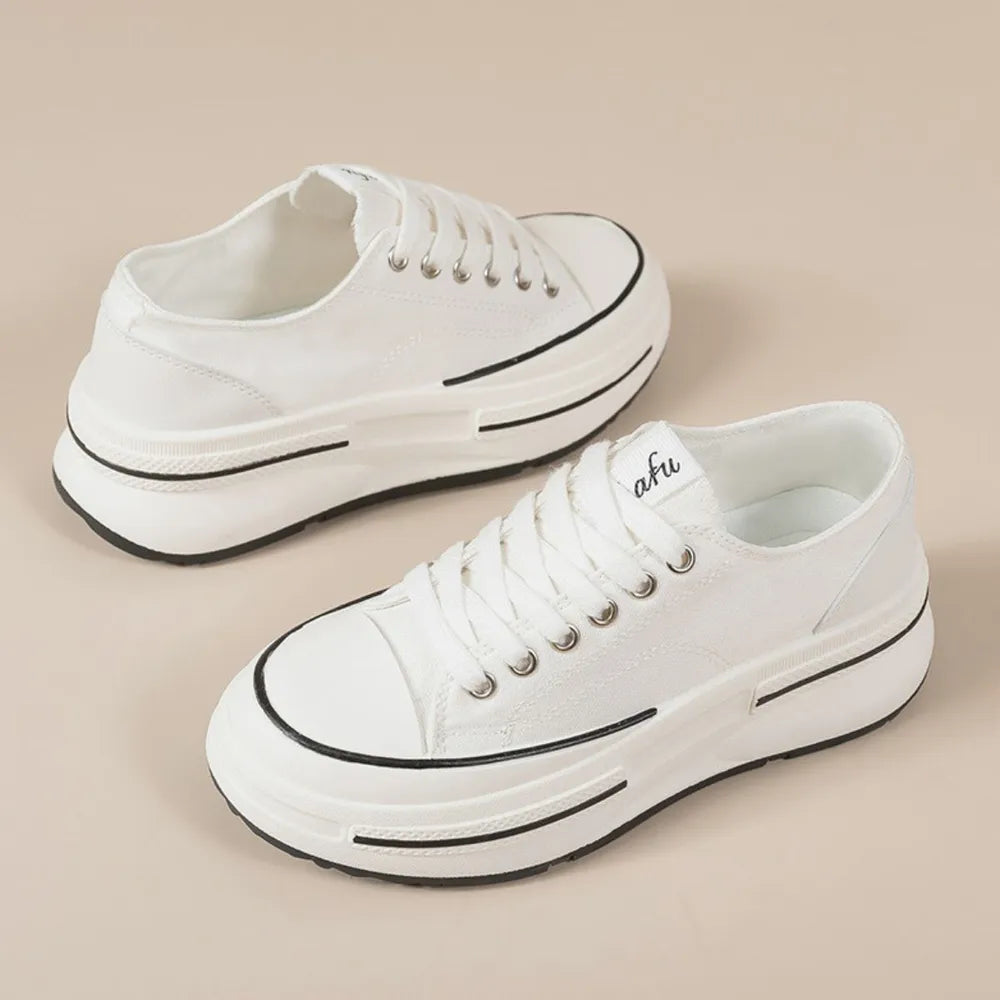 Classic Canvas Platform Sneakers