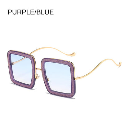 Oversized Diamond Sunglasses