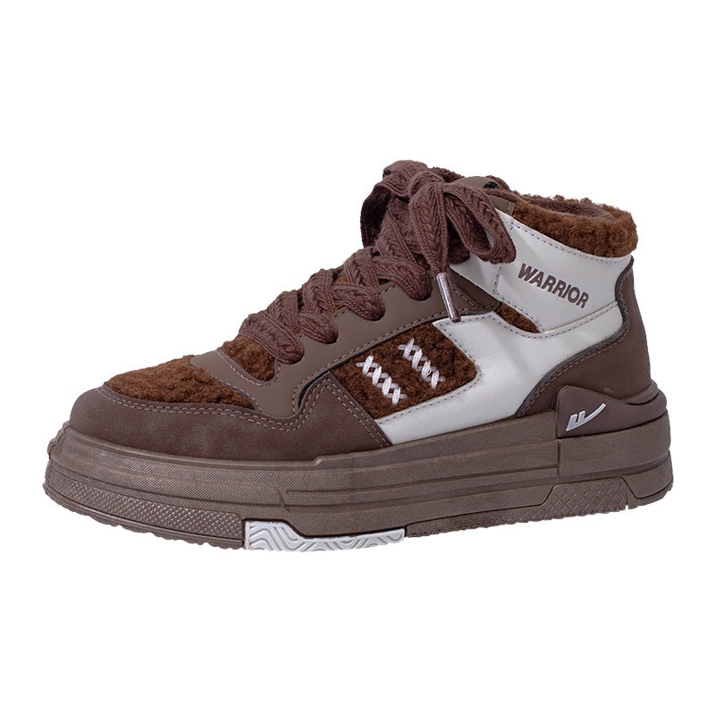 Worrior High-Cut Platform Sneakers
