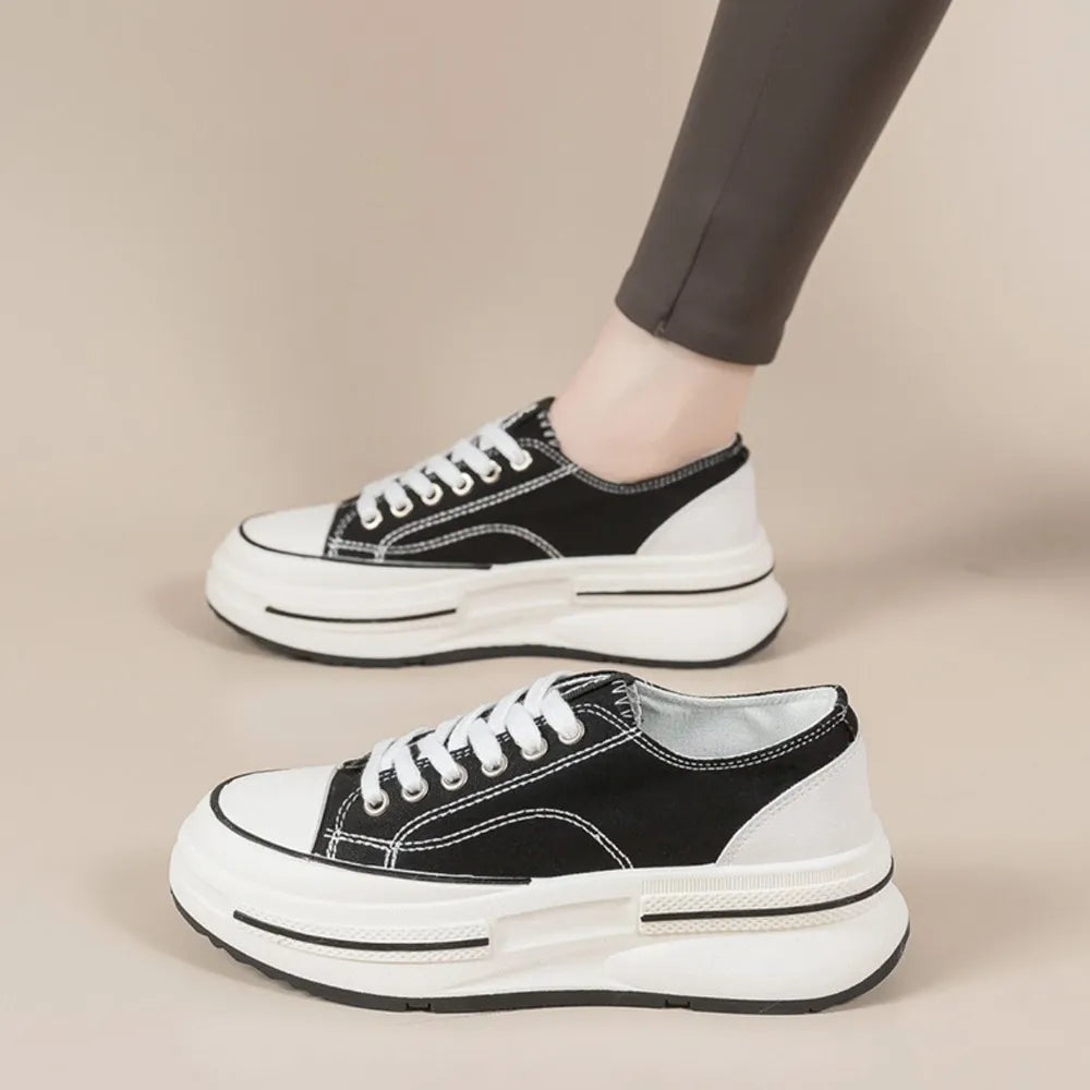 Classic Canvas Platform Sneakers