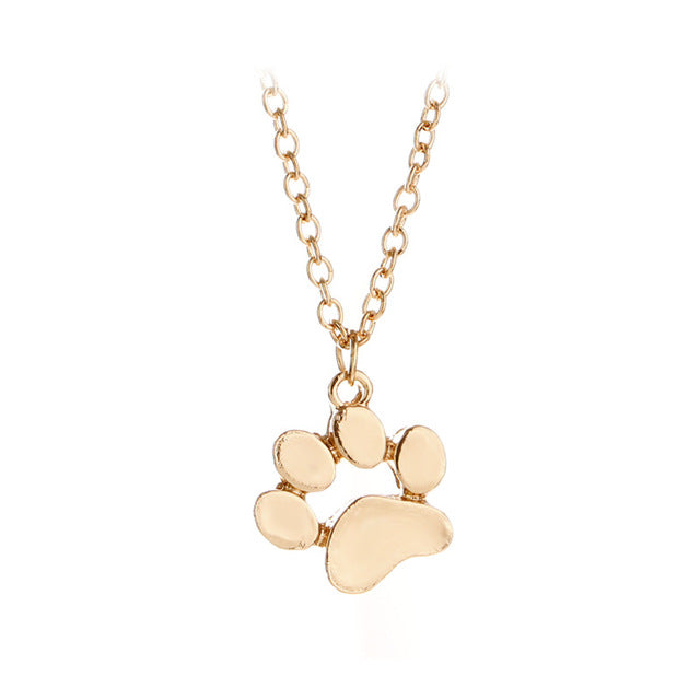 Cat Paw Print Necklace
