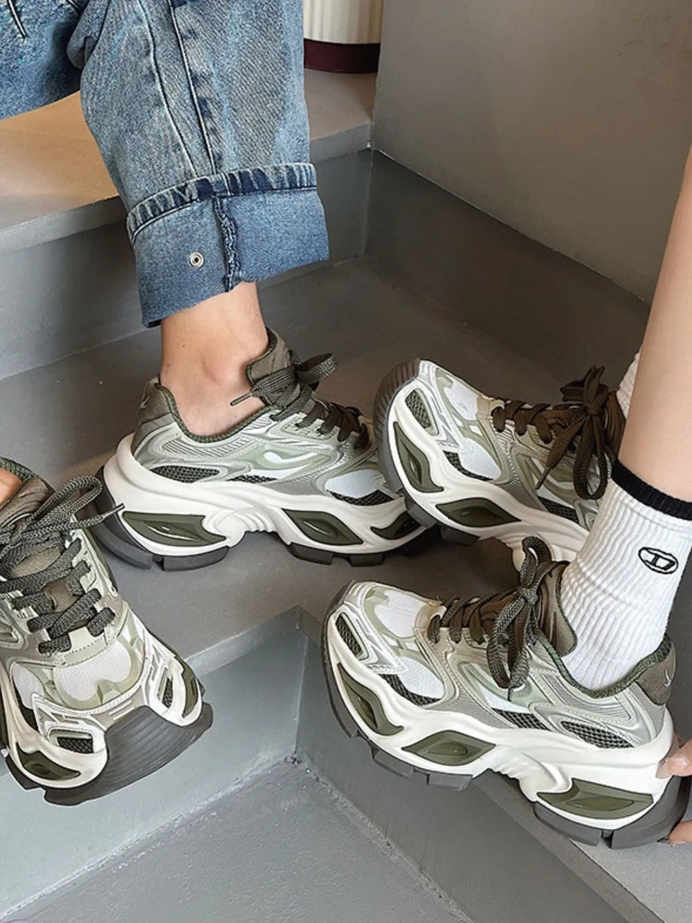 Bold Chunky Platform Sneakers