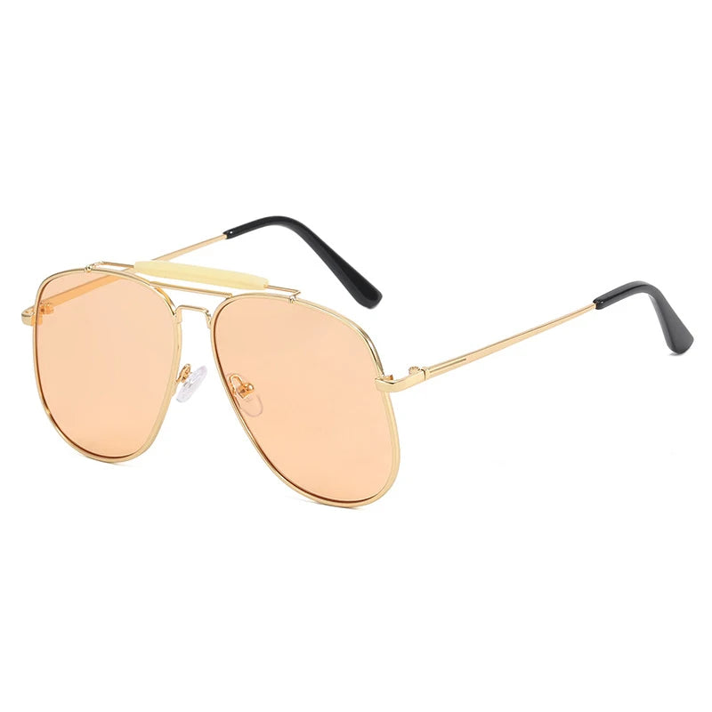 Metal Frame Pilot Sunglasses – Classic Aviator Style Eyewear