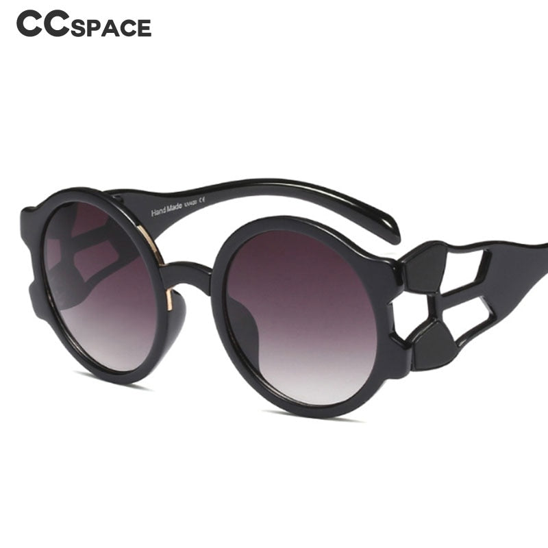 Retro Round Steampunk Sunglasses