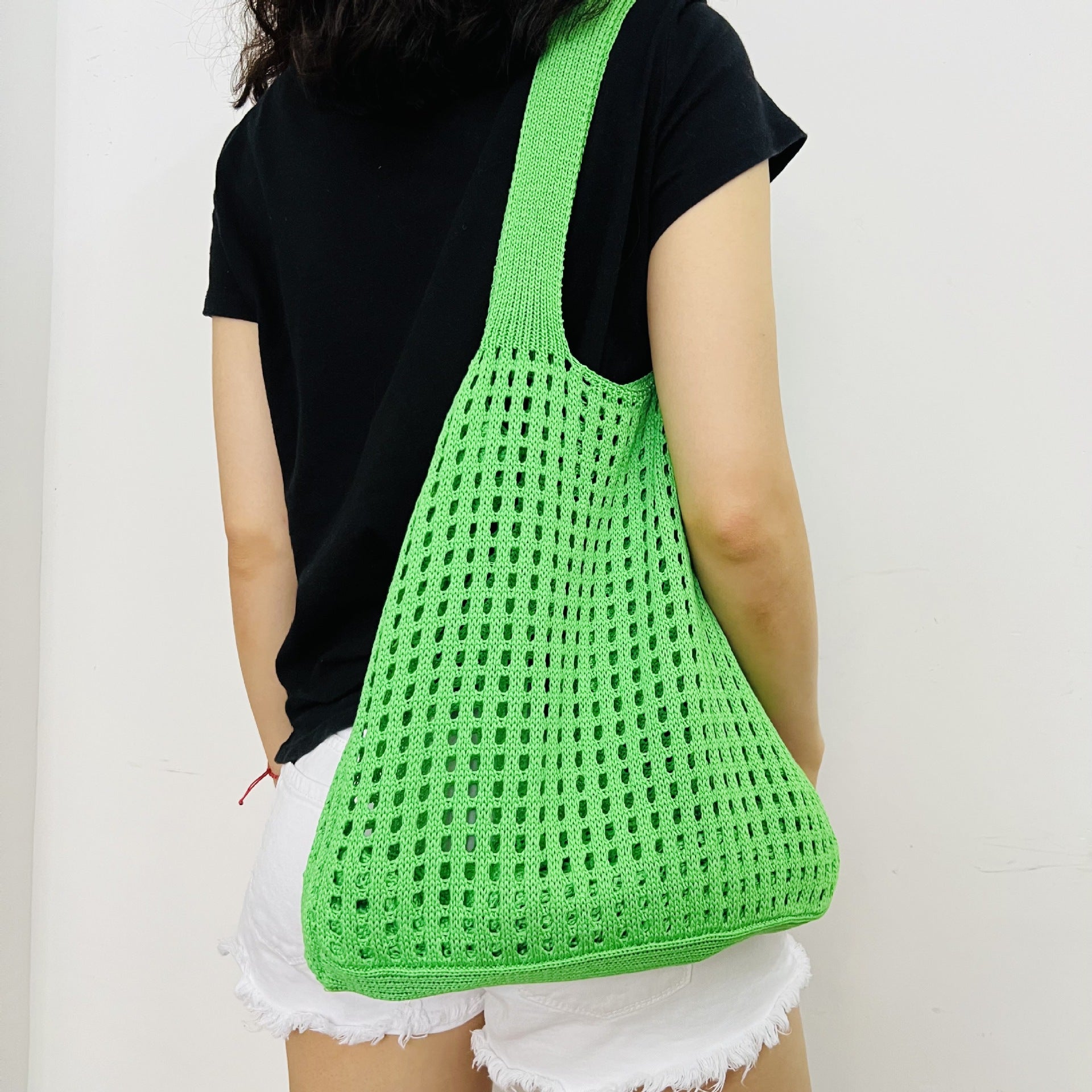 Knitted Beach Bag