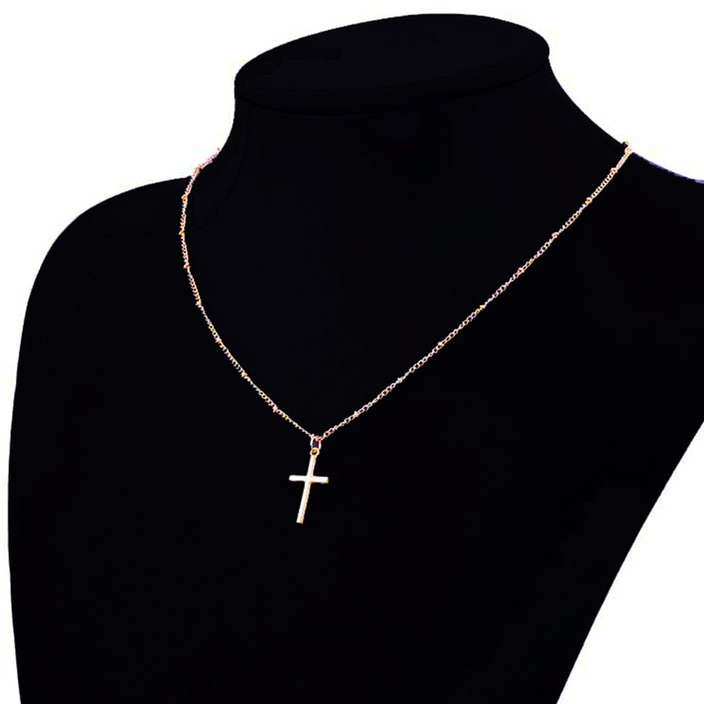 Vienkim  Cross Religious necklace