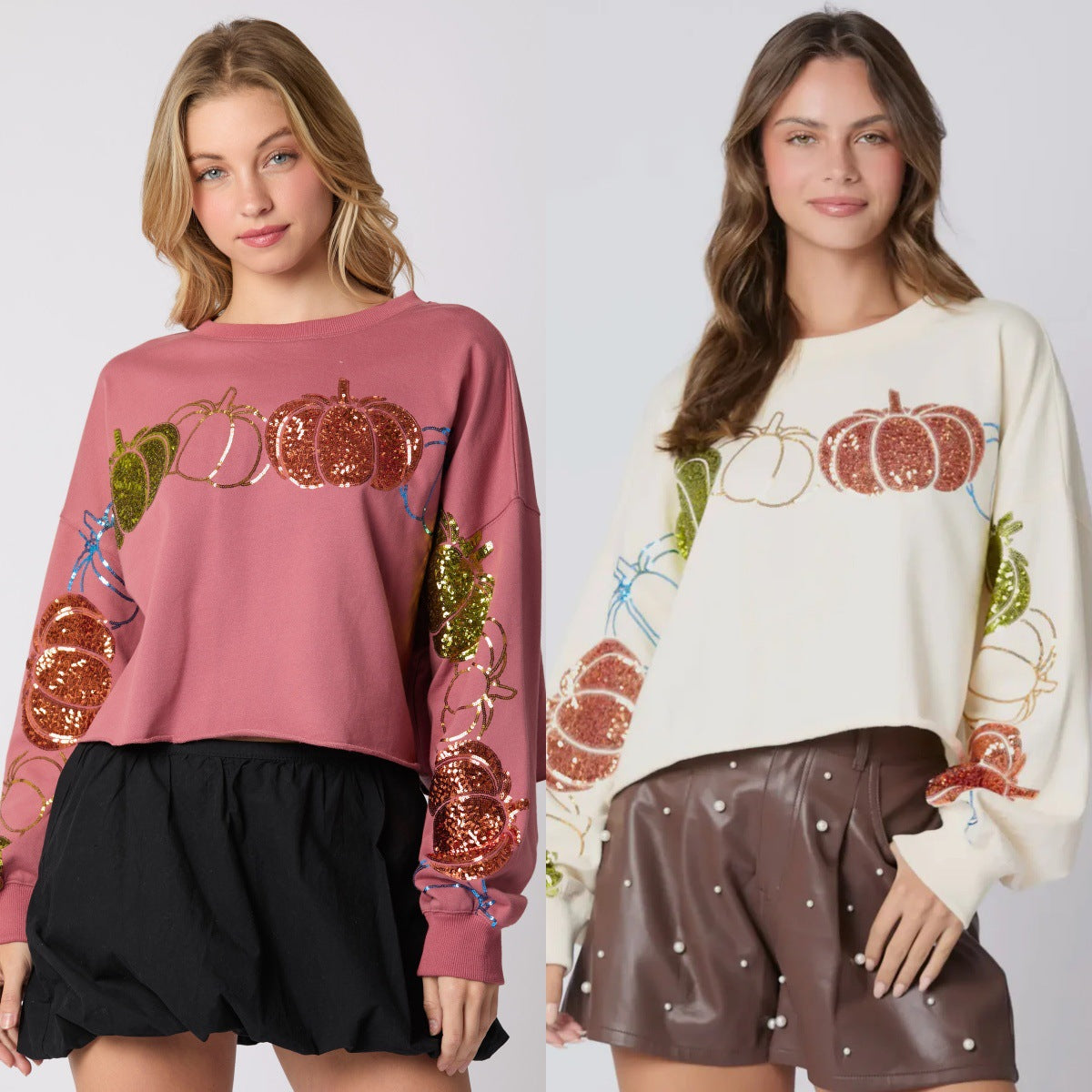Graphic Long Sleeve Hoodie for Women – Trendy Casual Sweatshirt
