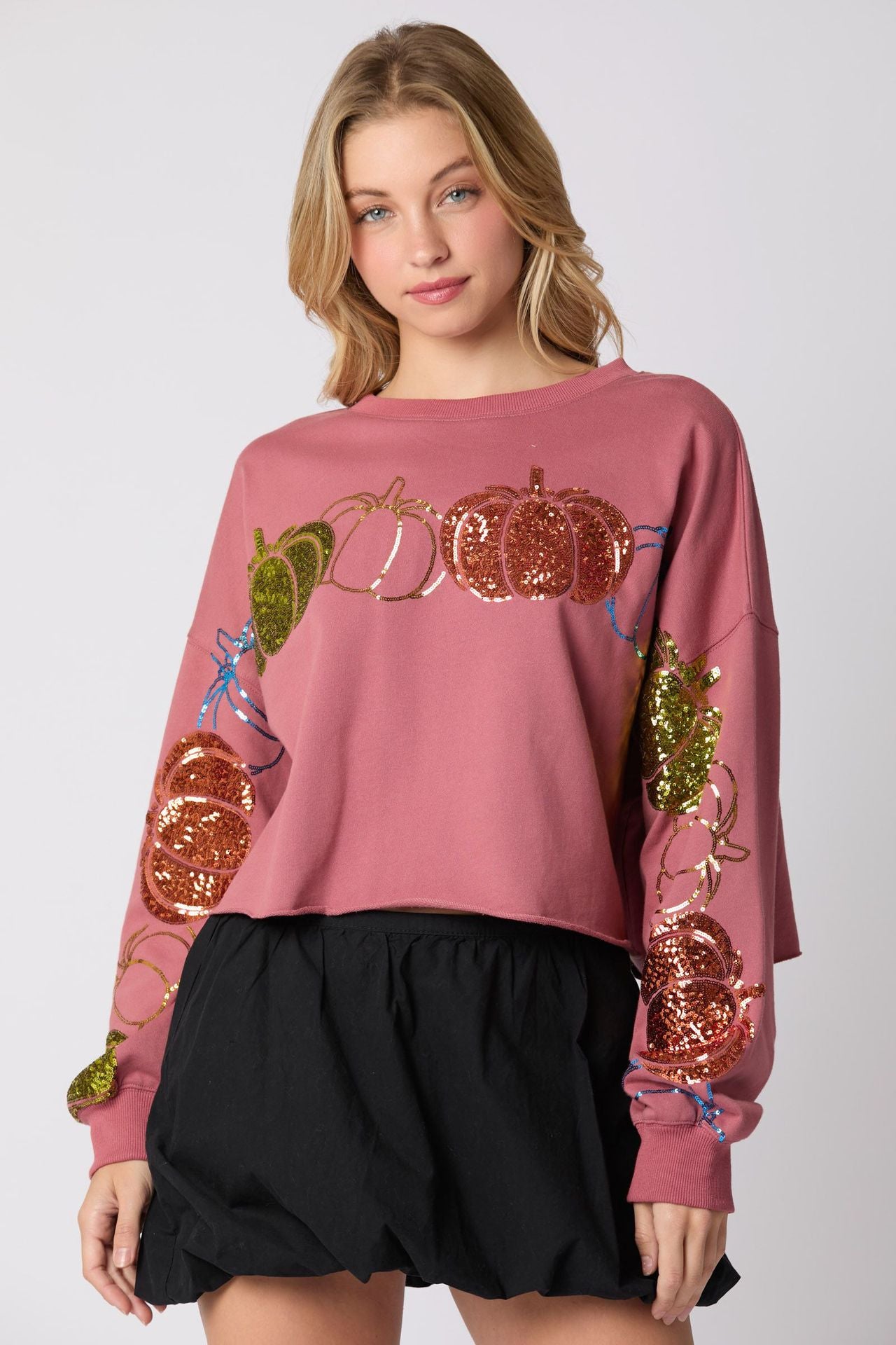 Graphic Long Sleeve Hoodie for Women – Trendy Casual Sweatshirt