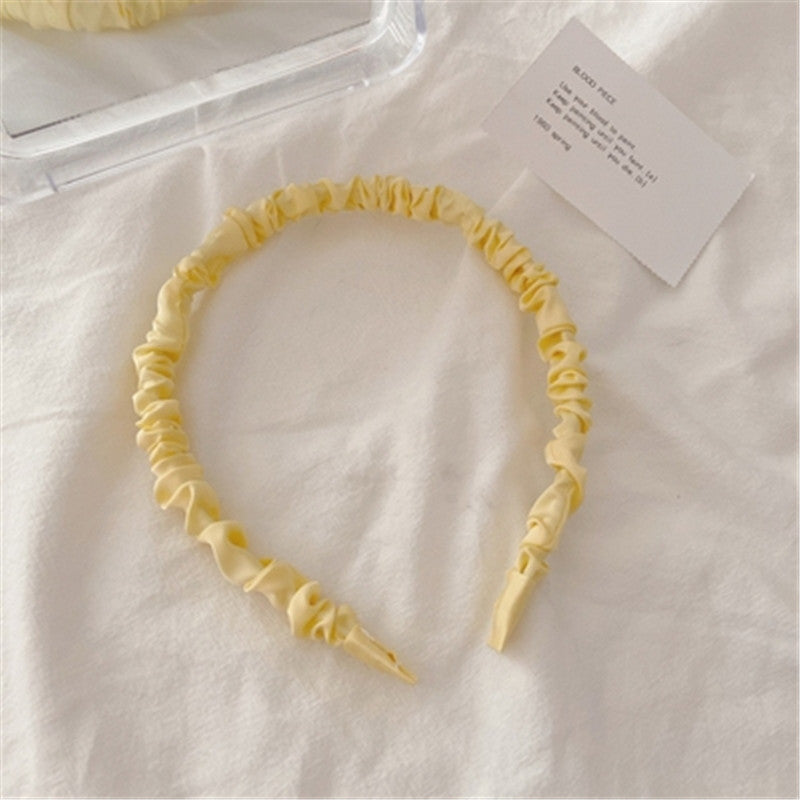Korea Cute Headband Chiffon Puff Headband
