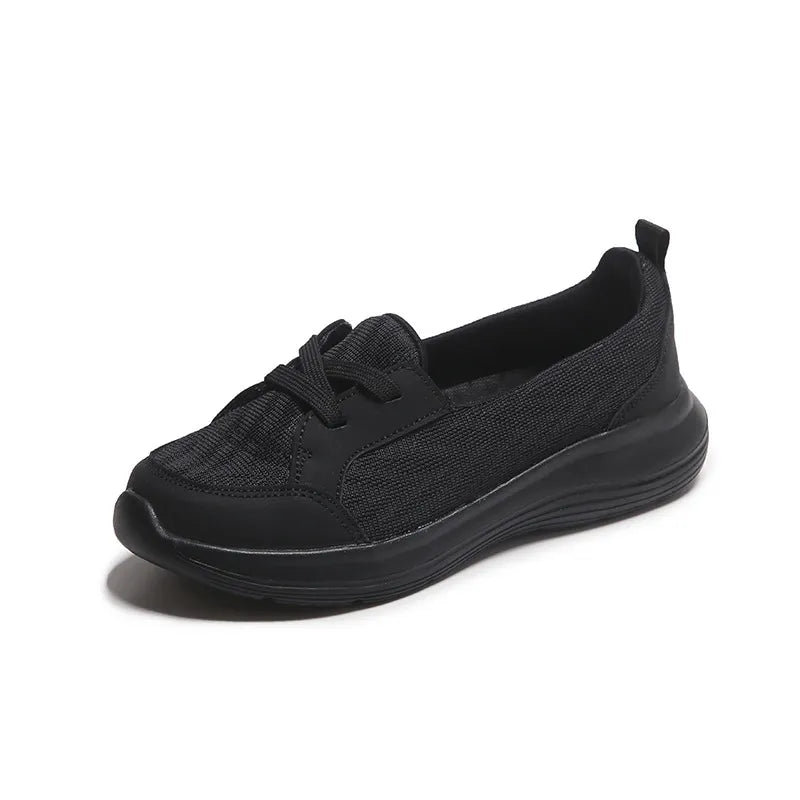 Round Toe Lace Sneakers