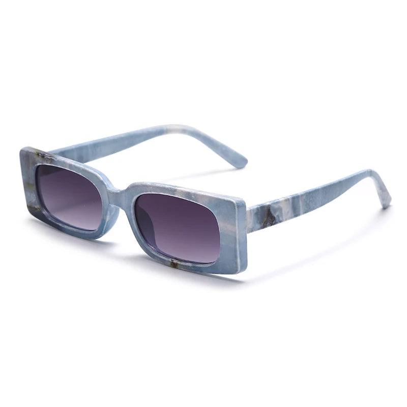Rectangle Vintage Sunglasses – Classic Y2K style Eyeware