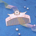 Girl Heart Creative Straight Hair Comb Cute