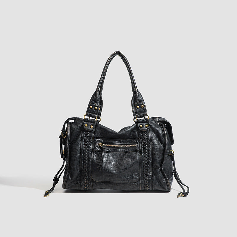 Retro Motorcycle Crossbody Bag