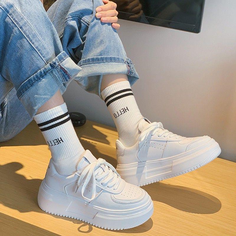 Lace-Up Platform Sneakers – Comfortable Everyday Sneakers