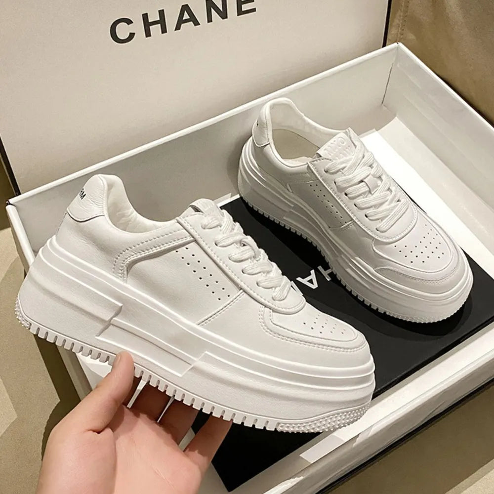 Lace-Up Platform Sneakers – Comfortable Everyday Sneakers