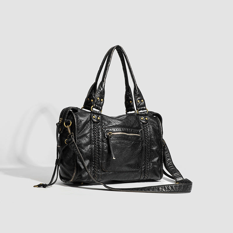 Retro Motorcycle Crossbody Bag