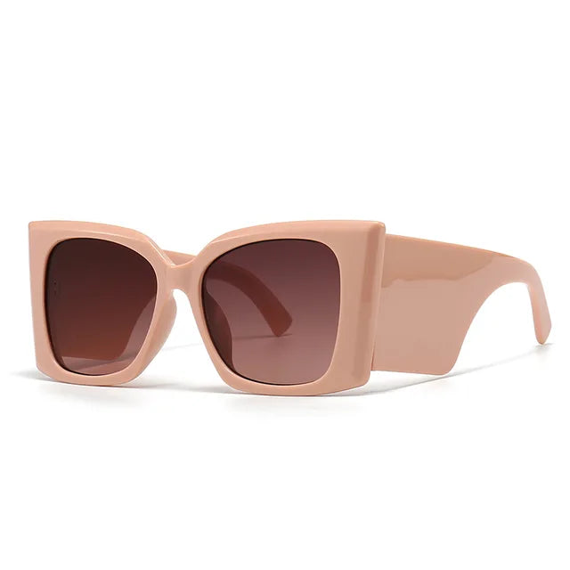 Square Retro Cat Eye Sunglasses for Women – Bold fashion Frames