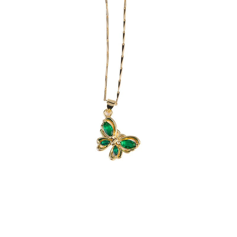 Butterfly Pendant Necklace