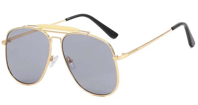Metal Frame Pilot Sunglasses – Classic Aviator Style Eyewear