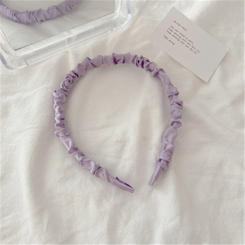 Korea Cute Headband Chiffon Puff Headband