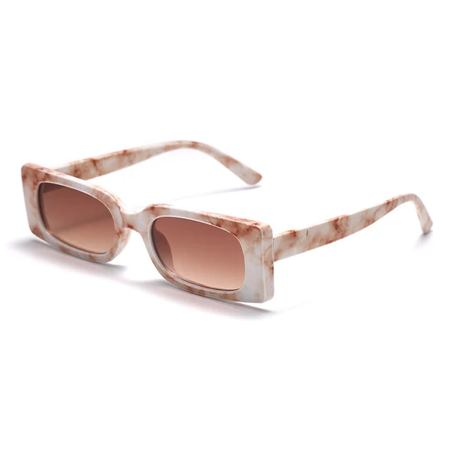 Rectangle Vintage Sunglasses – Classic Y2K style Eyeware