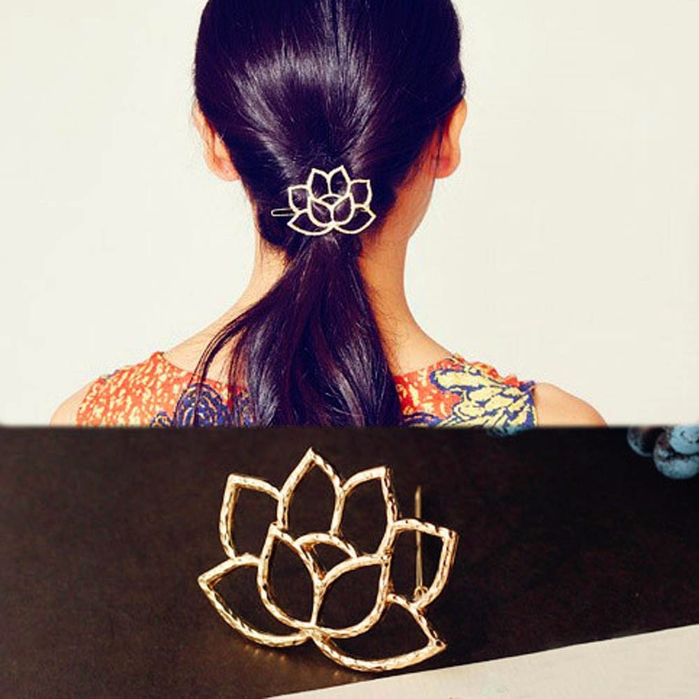 Lotus Retro Styling Hairpin