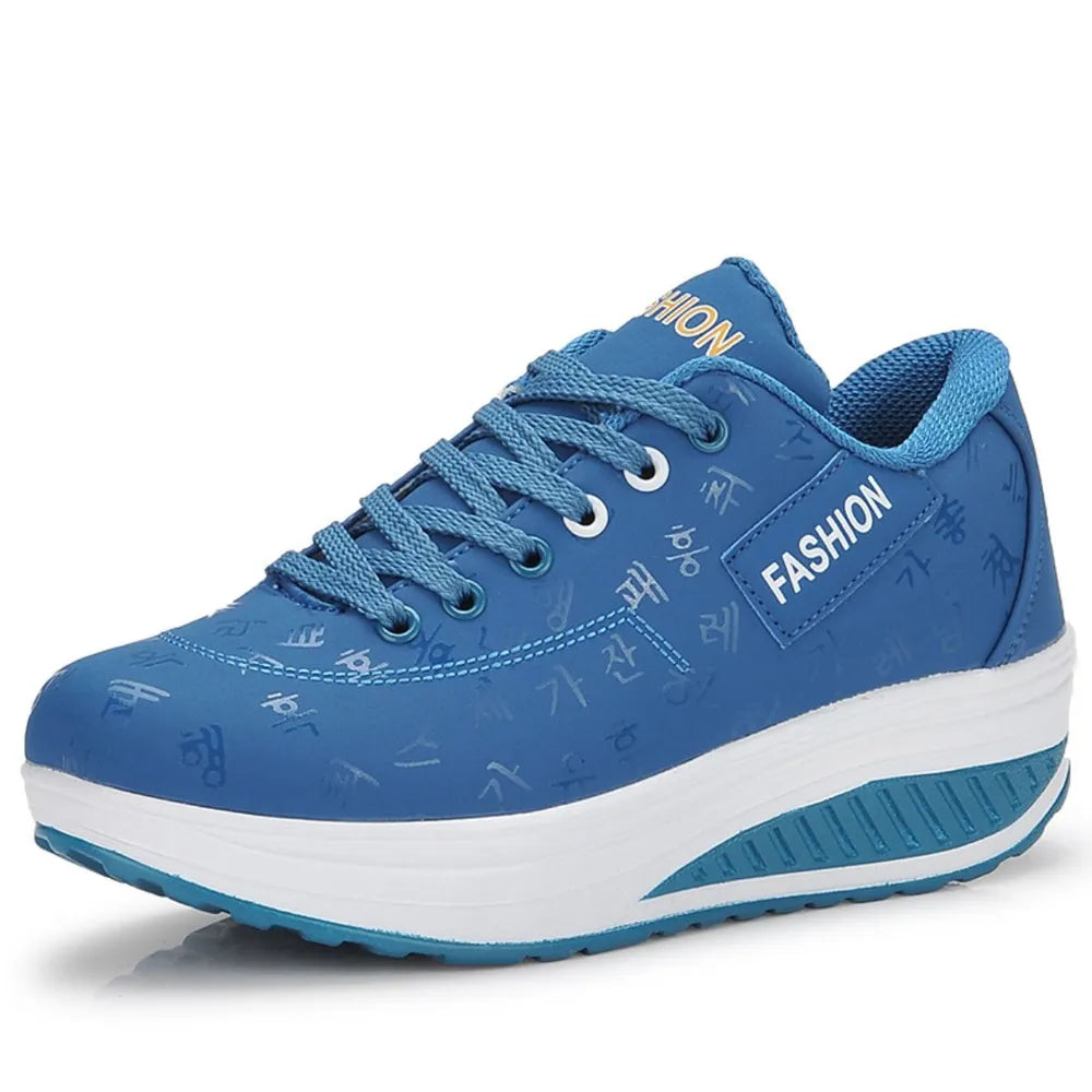 Fashion Rocker Sole Sneakers