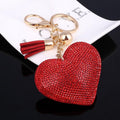 Romantic Heart Keychain – Cute Bag Charm for Women