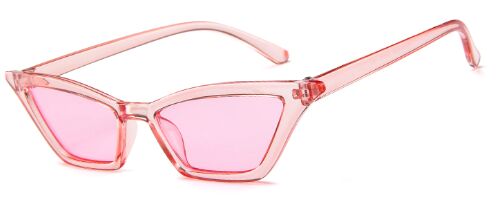 Red Cat Eye Sunglasses – Bold Y2K Fashion Shades for Women