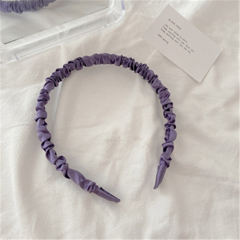 Korea Cute Headband Chiffon Puff Headband
